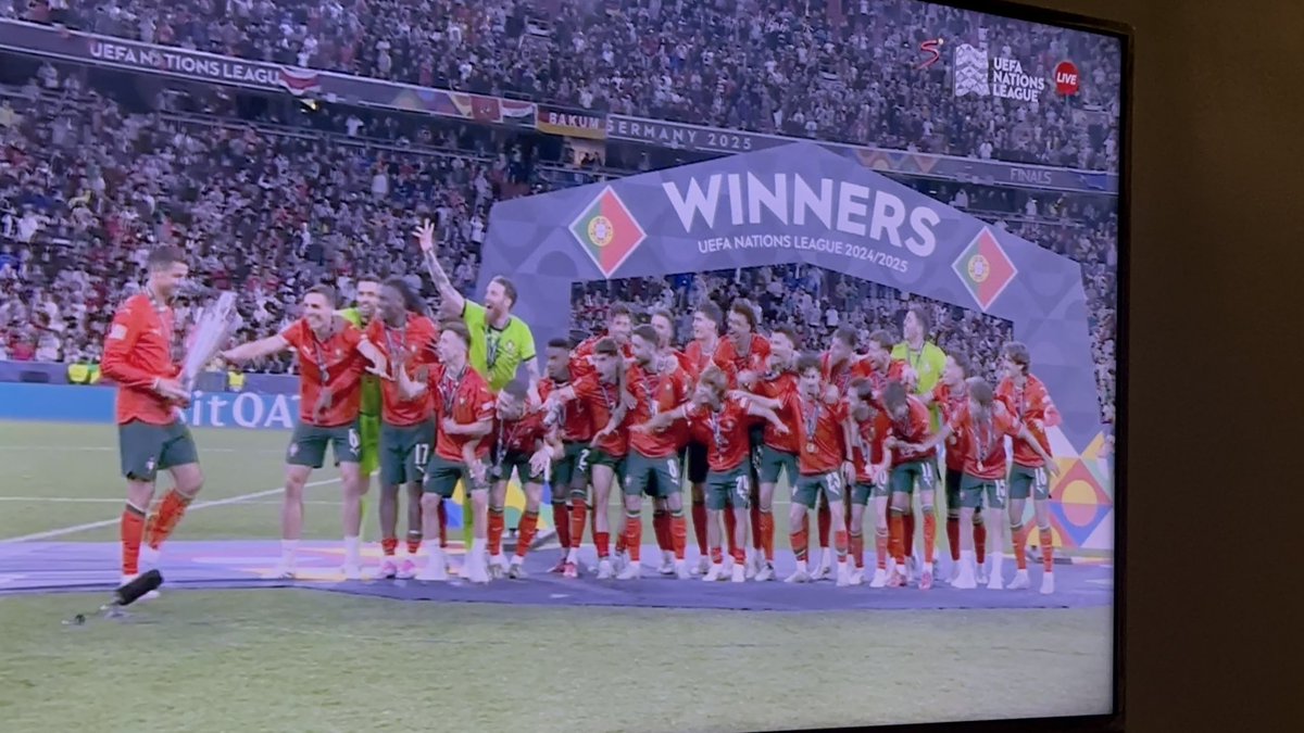 FOR ALL THE IDIOTS WHO SAID PORTUGAL WOULDNT WIN ANYTHING UNLESS THEY BENCH RONALDO! HOW YOU LIKE THEM APPLES!?!?
