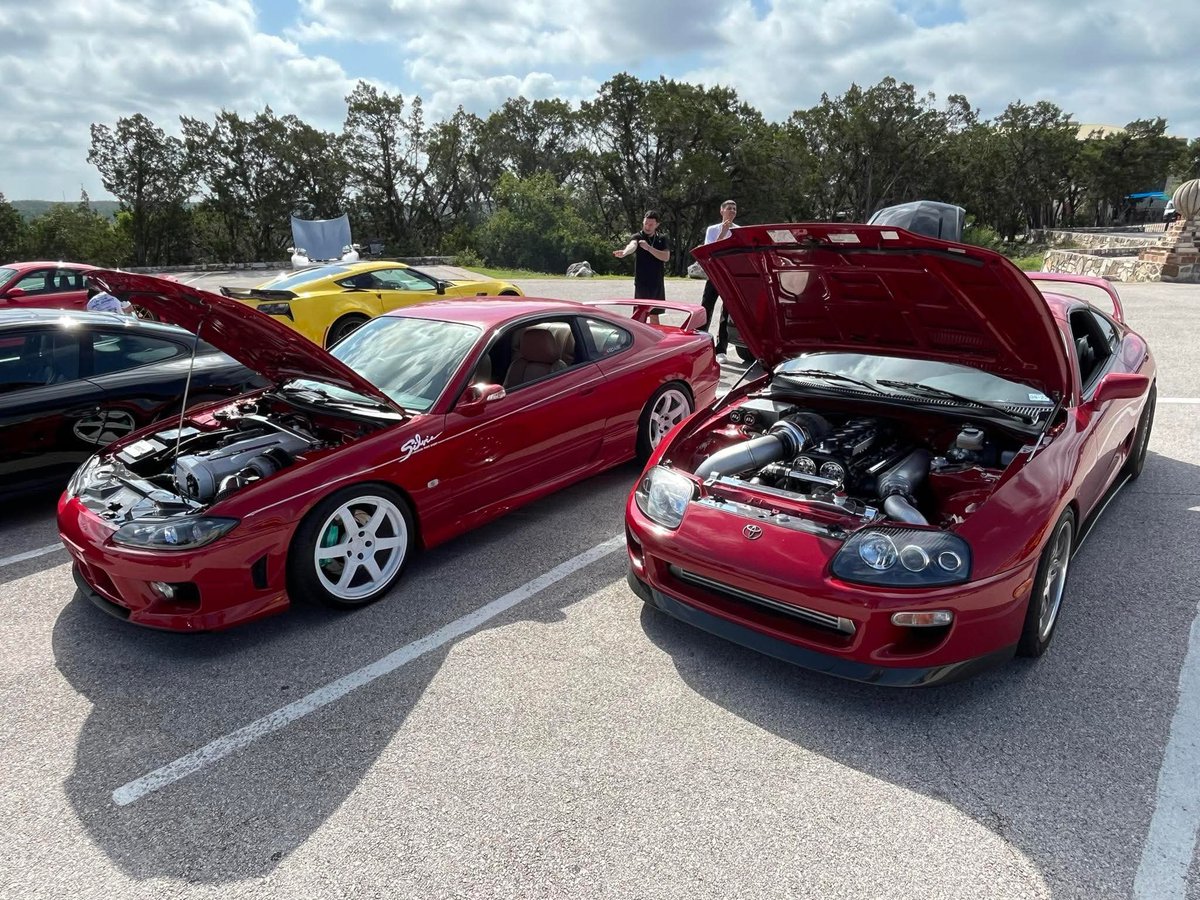 シルビアとスープラ #NISSAN #nismo #silvia #rb26 #supra #toyota #2jz