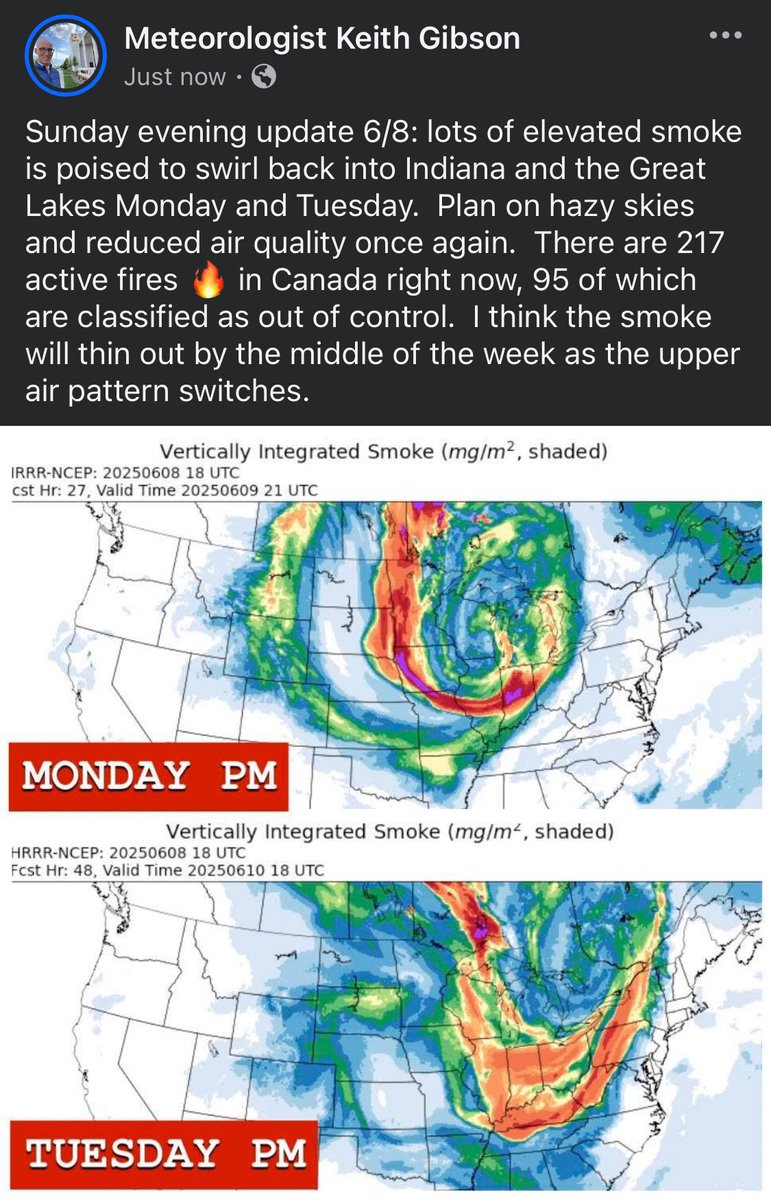 Smoke is coming back to Indiana soon #inwx