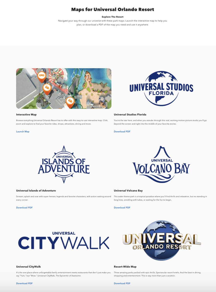 It's crazy to me that Universal Orlando's website doesn't yet have a map for Epic Universe ~or~ an updated resort map. Maybe it's just my kinda nerddom but I go to the website to find that on day 👏 one 👏 when ANYTHING changes; much less a whole park! Have that cued up!