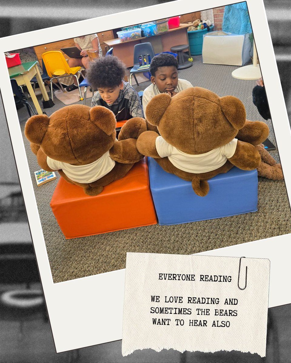 📚🐻 #HallwayHappenings: Storytime with Our BEAR-y Special Guests! 

This week’s Hallway Happenings takes us to the heart of our school—the library, where something truly BEAR-utiful happened! 

The best part? Every bear was a perfect listener. 
 #HFFMCSD #JIO #HFIS #FMES