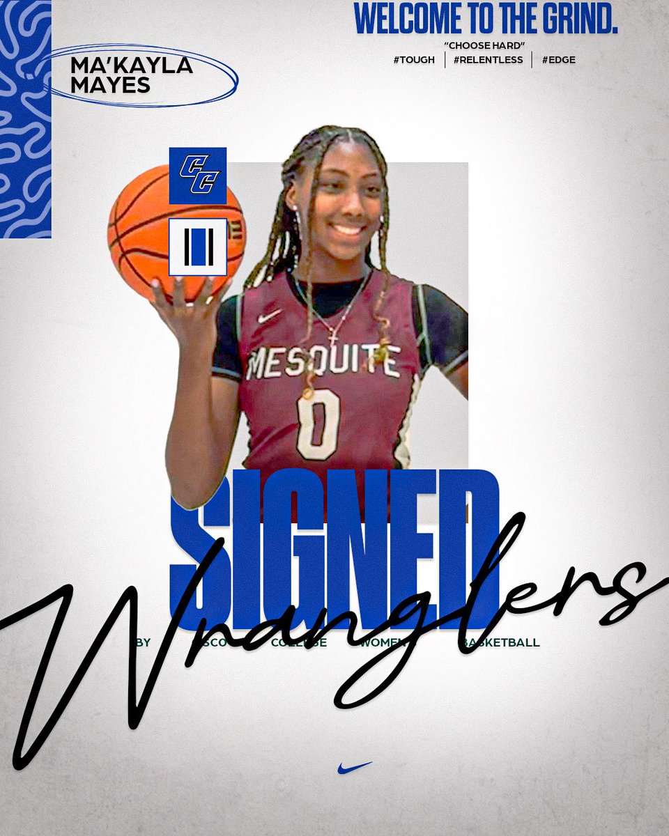 𝓢𝓘𝓖𝓝𝓔𝓓✍️

Ma’Kayla Mayes  
Mesquite, Texas

CHOOSE HARD 

#Tough | #Relentless | #EDGE