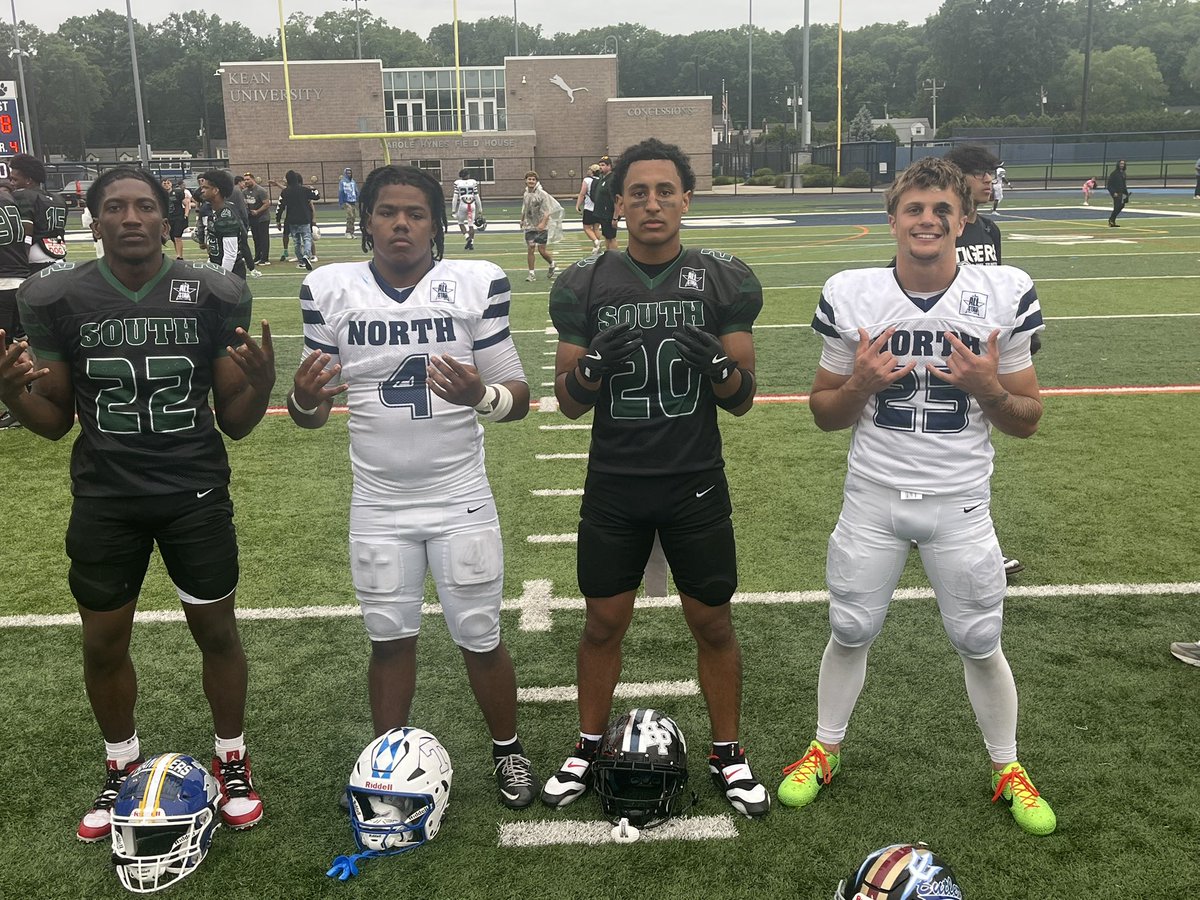 Great game south 19 north 18 . Next stop for these 4 all stars ESU .