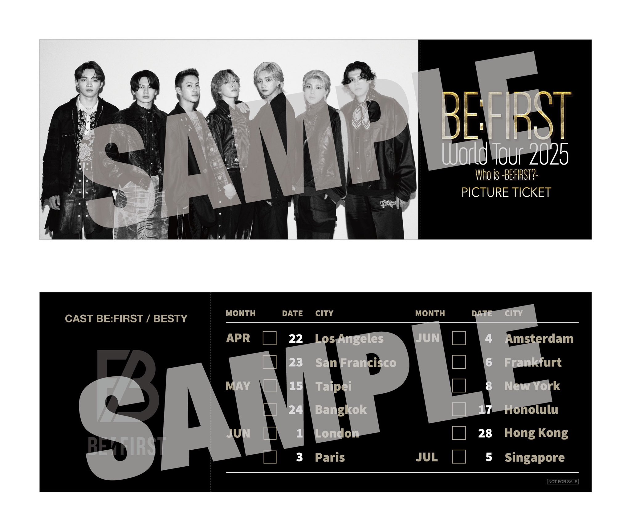 P*O様 BE:FIRST ビーファースト　ワールドツアー　フランクフルト　ステ P*O様 BE:FIRST ビーファースト ワールドツアー フランクフルト