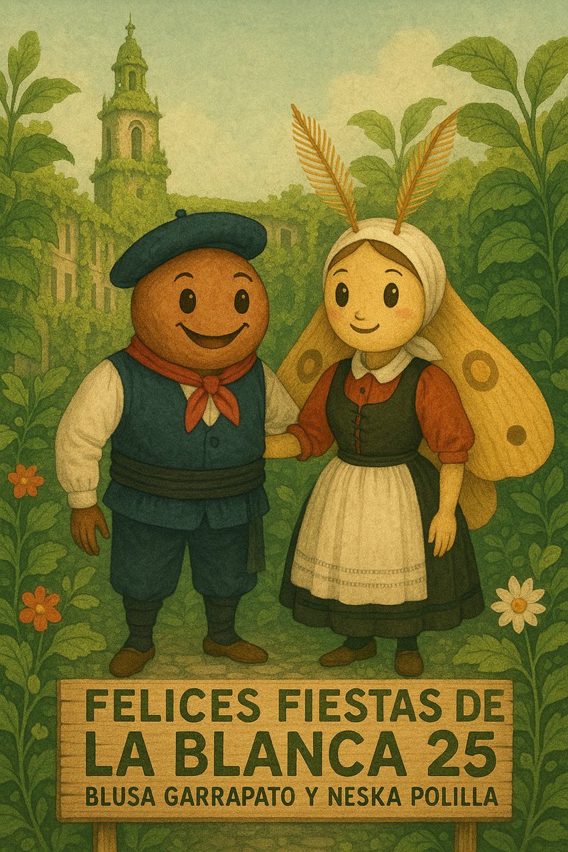 alfalaiza's tweet photo. @vitoriagasteiz Ya hay cartel para las fiestas de La Blanca https://t.co/smQo8JyotN