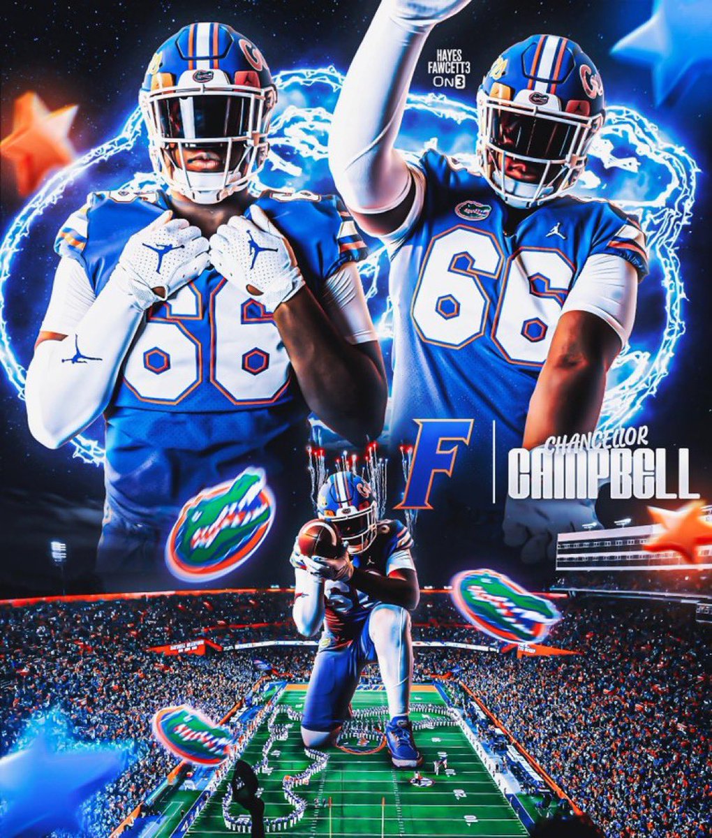 Corey Bender (@corey_bender) on Twitter photo BREAKING: 6-foot-8 OT Chancellor Campbell has committed to Florida.
<a href="/GatorsOnline/">Gators Online</a> first submitted an RPM pick last August.
DETAILS: on3.com/teams/florida-โฆ BREAKING: 6-foot-8 OT Chancellor Campbell has committed to Florida.
<a href="/GatorsOnline/">Gators Online</a> first submitted an RPM pick last August.
DETAILS: on3.com/teams/florida-โฆ