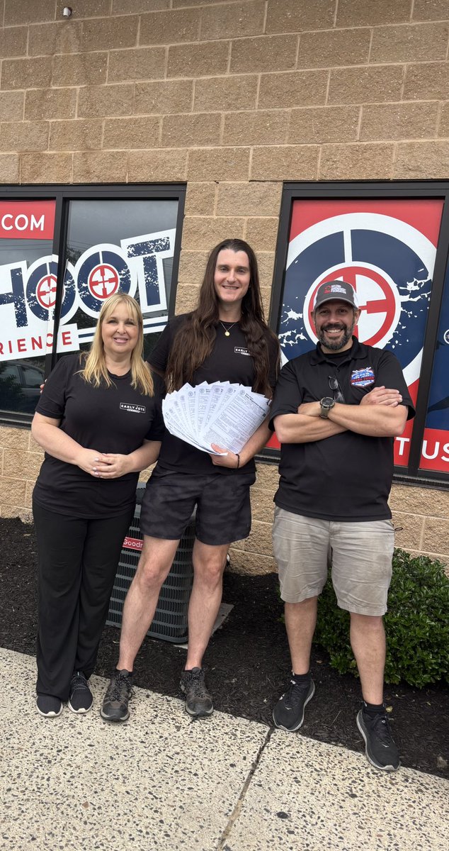 Susan Esposito (@saveamericasue) on Twitter photo So much fun today with my favorites!
<a href="/ScottPresler/">ThePersistence</a>
<a href="/JoeLoPorto/">Joe LoPorto</a>
We got +12 voter registration forms engaging with the Jewish community! They are excited to vote on Tuesday and beyond to Make Nj Great Again!!🇺🇸 <a href="/EarlyVoteAction/">Scott Presler's Early Vote Action</a> <a href="/NJFOSyndicate/">New Jersey Firearms Owners Syndicate</a> So much fun today with my favorites!
<a href="/ScottPresler/">ThePersistence</a>
<a href="/JoeLoPorto/">Joe LoPorto</a>
We got +12 voter registration forms engaging with the Jewish community! They are excited to vote on Tuesday and beyond to Make Nj Great Again!!🇺🇸 <a href="/EarlyVoteAction/">Scott Presler's Early Vote Action</a> <a href="/NJFOSyndicate/">New Jersey Firearms Owners Syndicate</a>