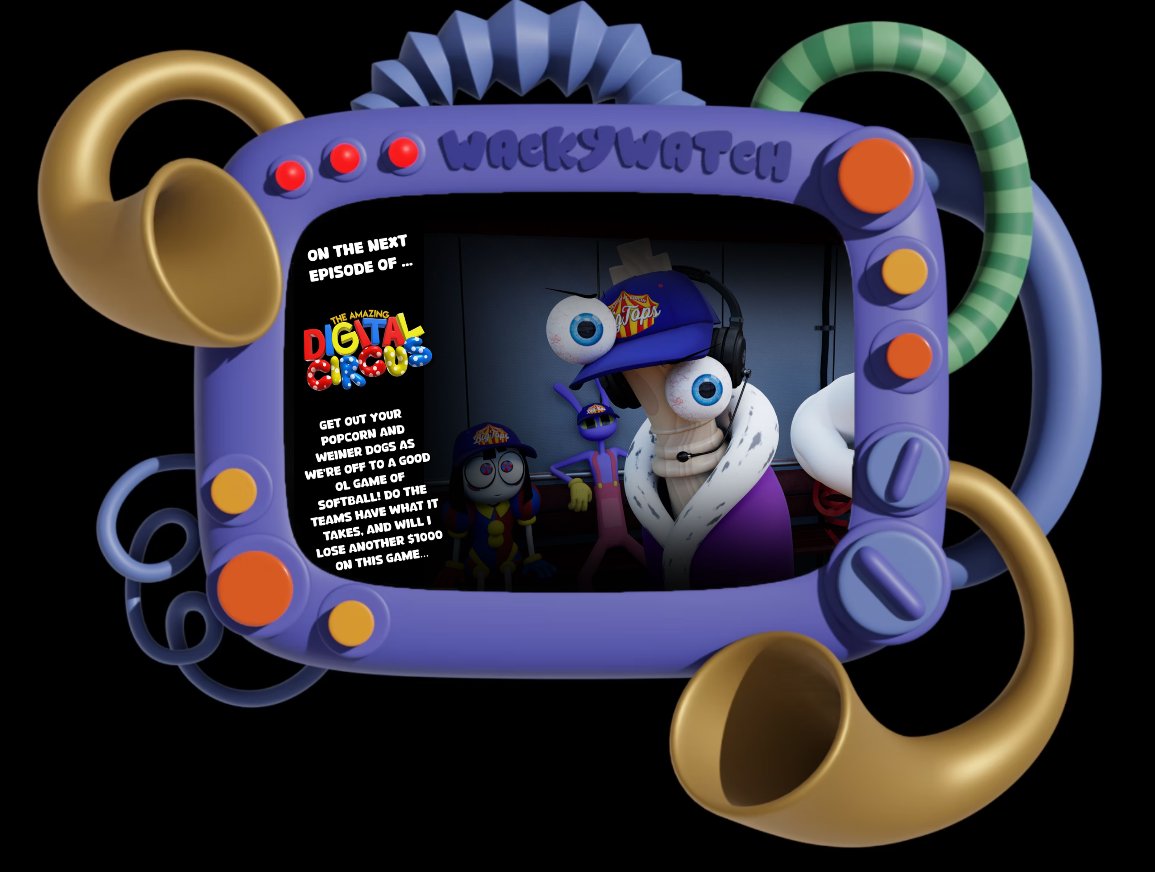 malikradwan_m6's tweet image. Every time I reload the wacky watch website I get one of the 3 teasers randomly
What if this is on purpose because the circus will be glitching in the episode?