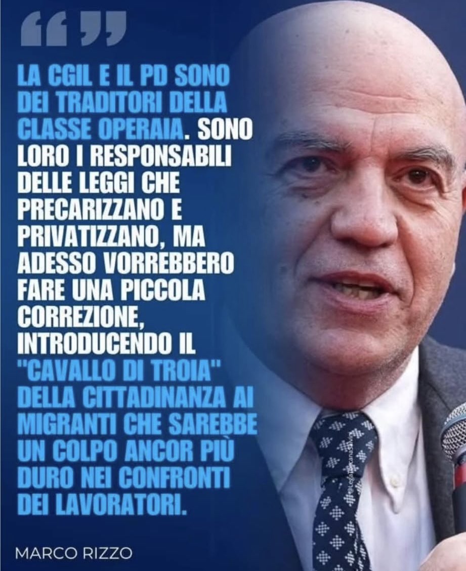 Circa un italiano su cinque ha seguito sinora le sirene di chi odia il popolo italiano. Bene, domani si beccheranno il resto a urne chiuse.