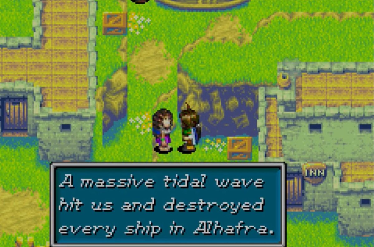 GoldenSunFans's tweet image. One of the “criticisms” of the GS games when they were reviewed was that the characters talked too much. But it’s an RPG that’s kind of the point isn’t it?
Did the talking in GS ever bother you?

I always enjoyed it myself as it made the characters more interesting &amp;amp; fleshed out.