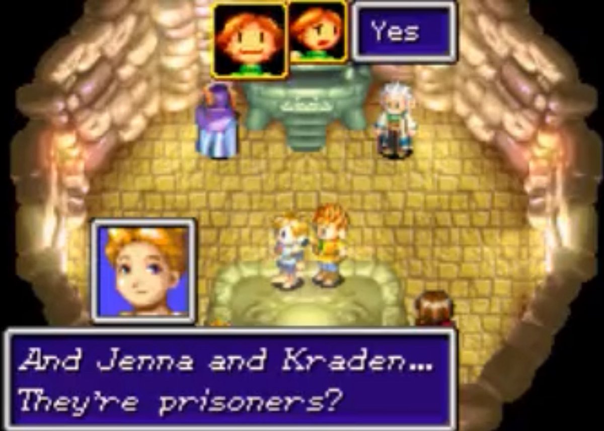 GoldenSunFans's tweet image. One of the “criticisms” of the GS games when they were reviewed was that the characters talked too much. But it’s an RPG that’s kind of the point isn’t it?
Did the talking in GS ever bother you?

I always enjoyed it myself as it made the characters more interesting &amp;amp; fleshed out.