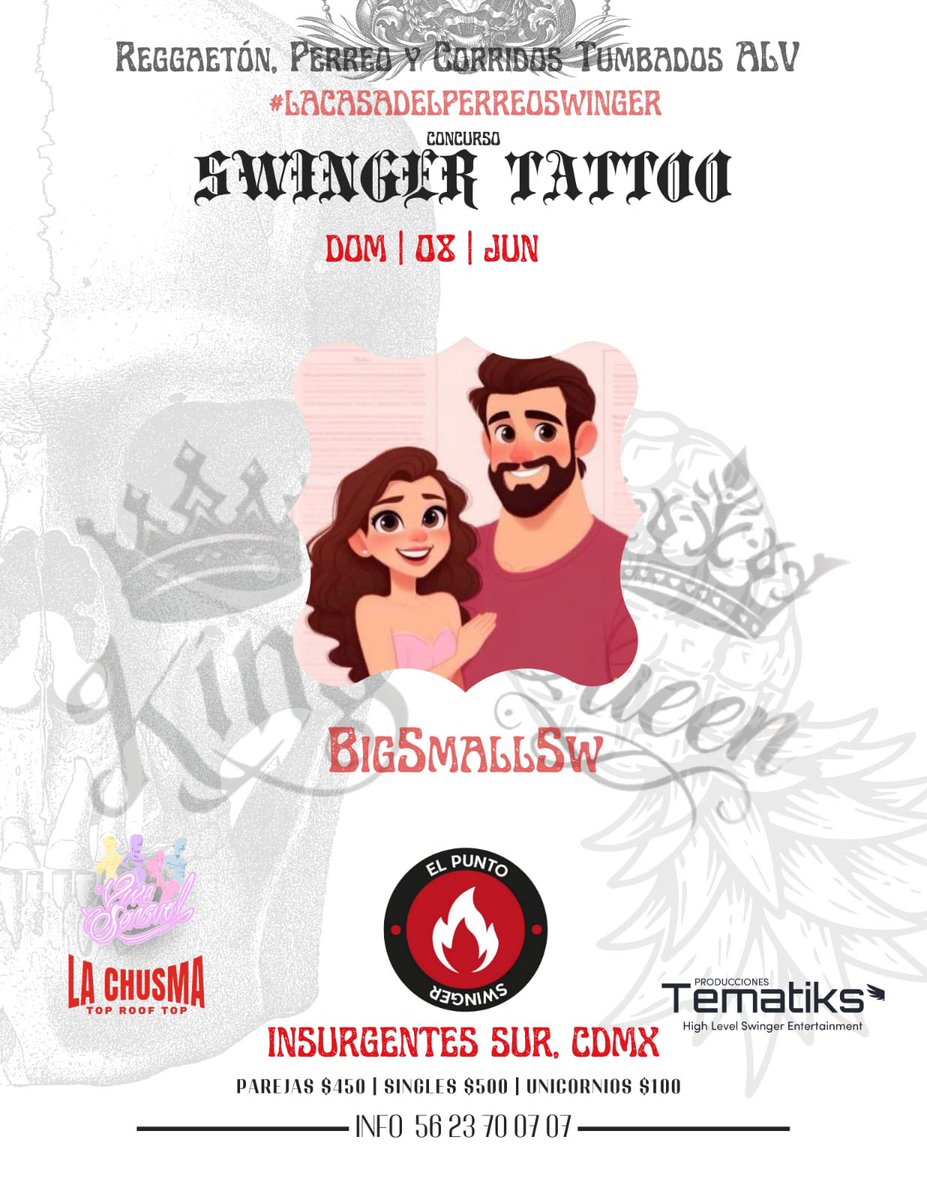 En camino a seguir la fiesta 🥵

A quien vemos ahí ??? 

Vamos a regalar 3 accesos a las primeras parejitas o unicornio que nos envíe DM 🔥

<a href="/Elpunto_sw/">EL PUNTO SW</a> <a href="/tematiksoficial/">@tematiks</a>