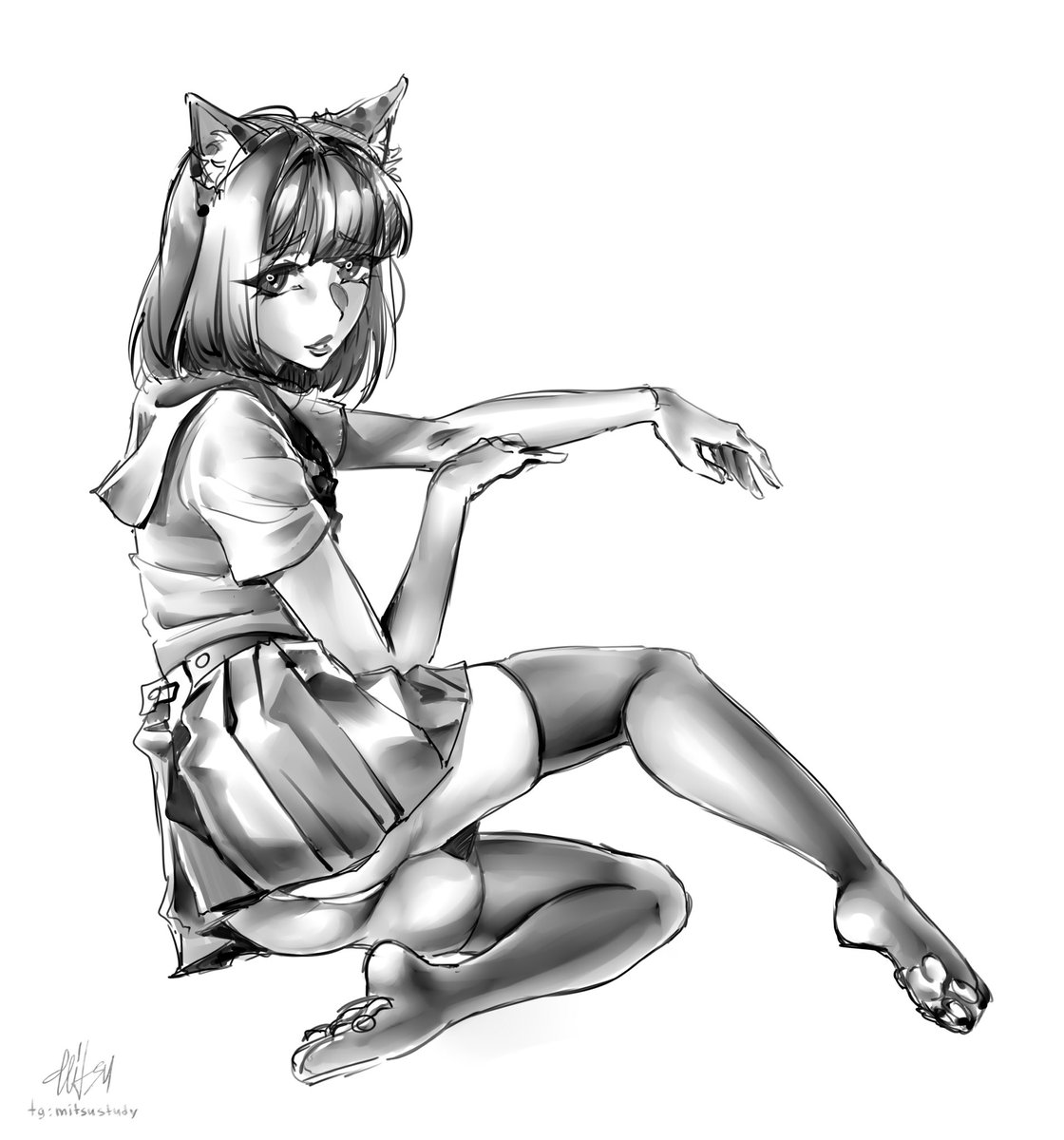 ForloardKanin's tweet image. Study sketches