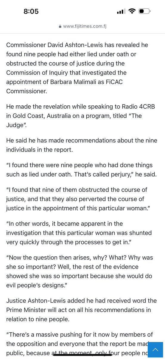 The tea has been spilled. Very soon the report will be leaked coz the PM is too scared to release it.
