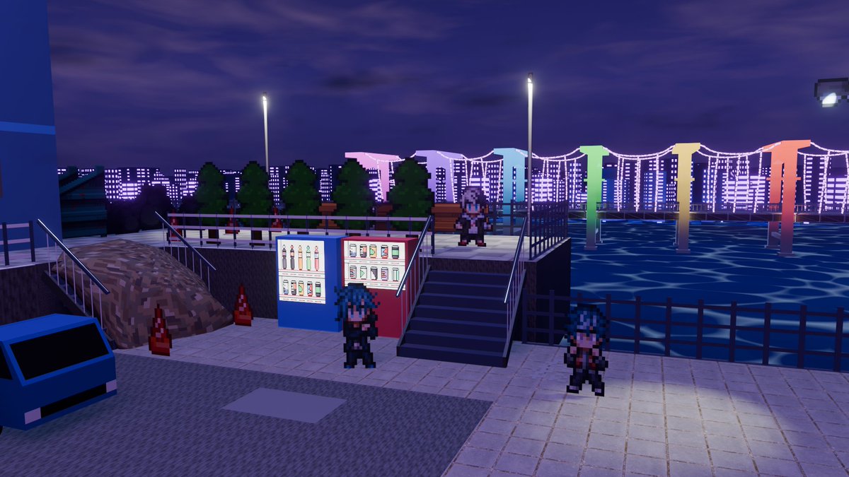 I wanted to make the Rainbow bridge for a homework, definetly 3D isn't my forte XD
#TRIBENINEFanart #TRIBENINE #TRIBENINEFA #トラナイFA #トライブナイン #TRIBENINEFOREVER