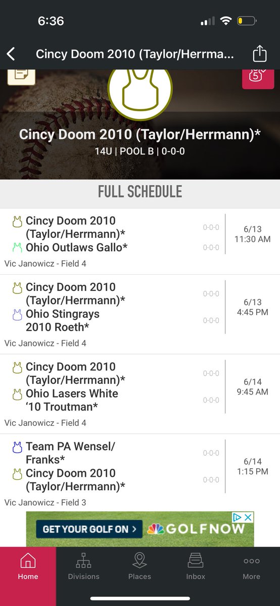 Jeff Herrmann (@herrmj12) on Twitter photo <a href="/cincydoomtht/">@cincydoomTHT</a> Come out and see Cincy Doom 2010 play at the <a href="/d1fastpitch1/">D1 Fastpitch</a> Super Select Summer Showcase next weekend! <a href="/cincydoomtht/">@cincydoomTHT</a> Come out and see Cincy Doom 2010 play at the <a href="/d1fastpitch1/">D1 Fastpitch</a> Super Select Summer Showcase next weekend!
