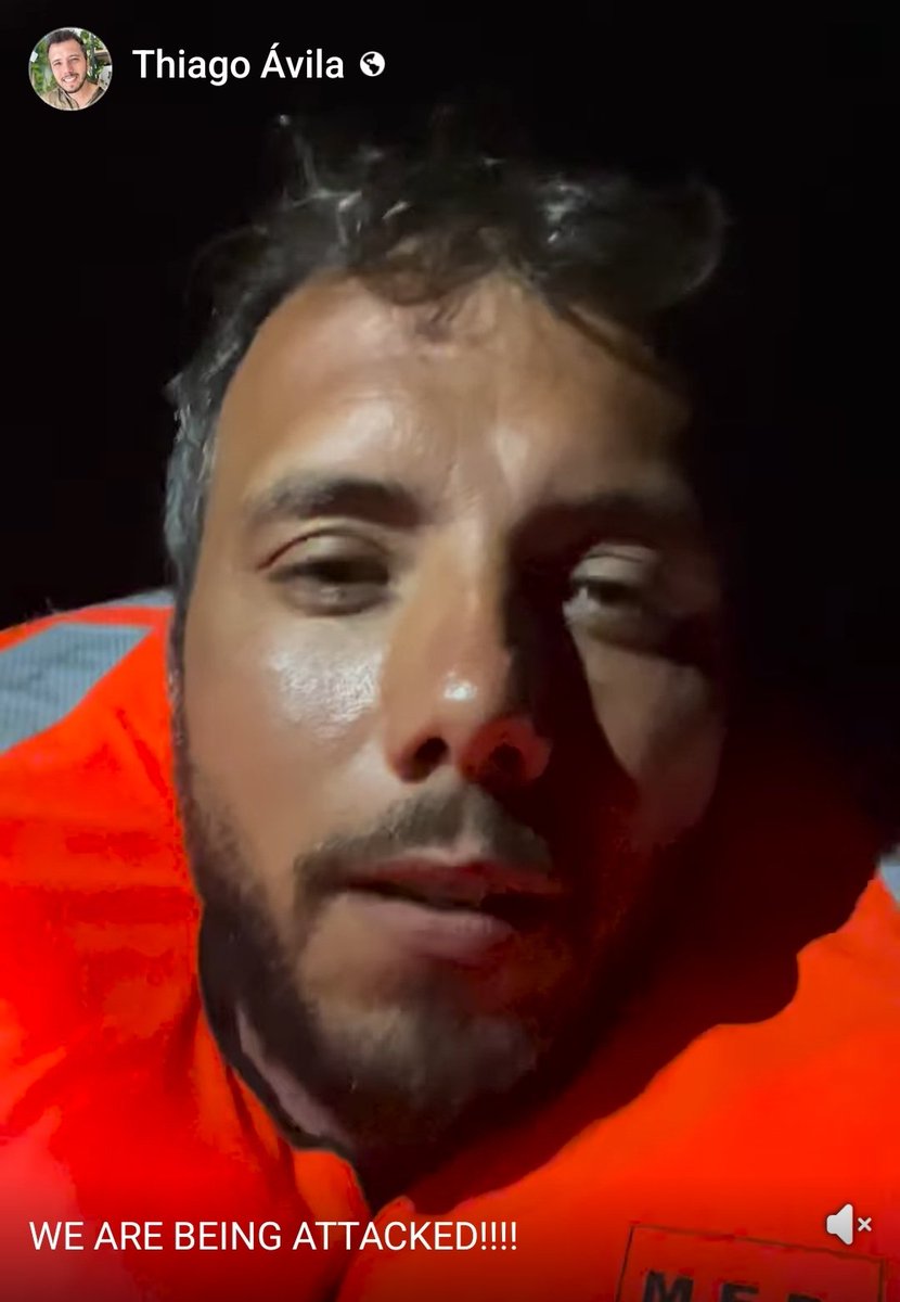 The Madleen is under attack right now 😢