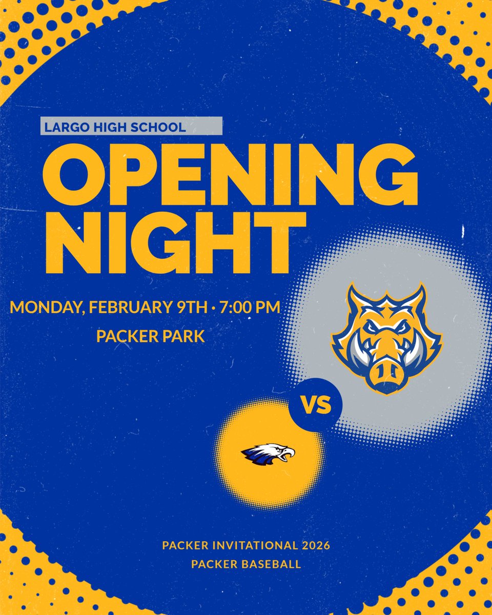 Opening Night at Packer Park against the Regional Semifinalists <a href="/Baseball_ELHS/">East Lake Baseball</a> #thepack