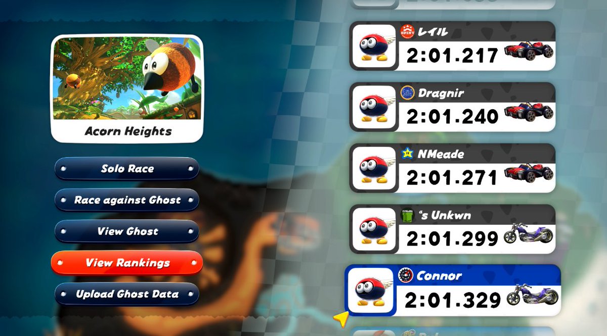 Connnor01's tweet image. got world wide top 10 on acorn heights on time trials. been a dream to get world wide tops since i was a kid so this is DOPE AF. no dont ask me how long this took.