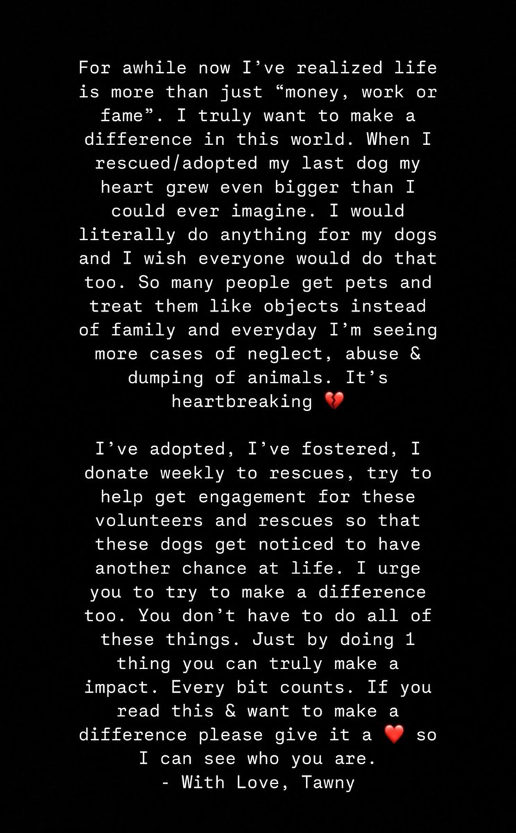 A little message from me ❤️…