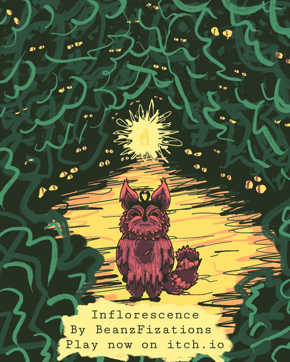 BeanzFizartionz's tweet image. I have returned with another game: Inflorescence

Inflorescence is a 2D top-down pixelart puzzle game where the player helps Ember escape the forest by solving puzzles.

Play it now for free on itch: beanzfizations.itch.io/inflorescence
Trailer: youtu.be/8AIrviLn4sw?si…