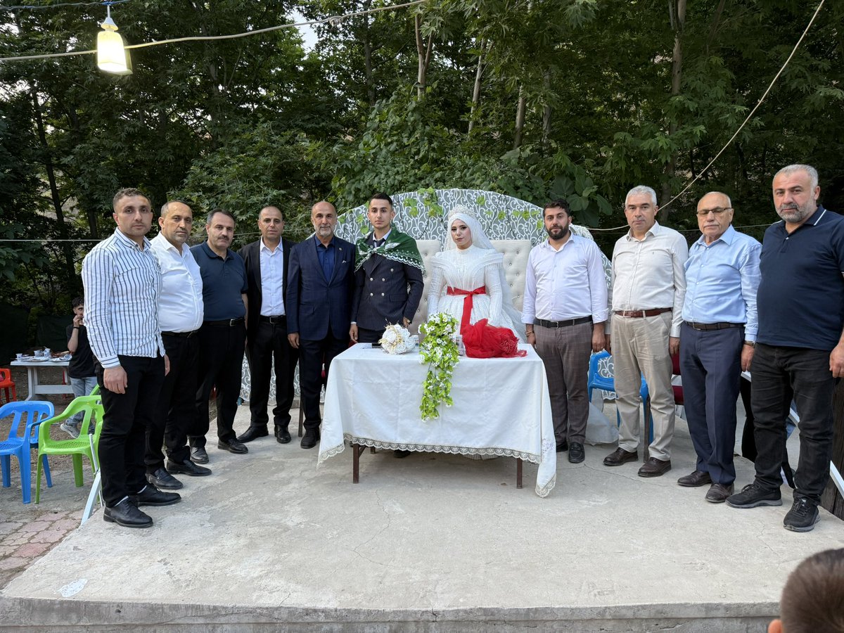Ziverozdemir's tweet photo. Sasonda Fikret Sezgin’in evladı Nimettullah ve Rukiye Sezgin’in düğün merasimine katıldık, genç çiftimize iki cihan saadeti dilerim. https://t.co/286TLD57Pv
