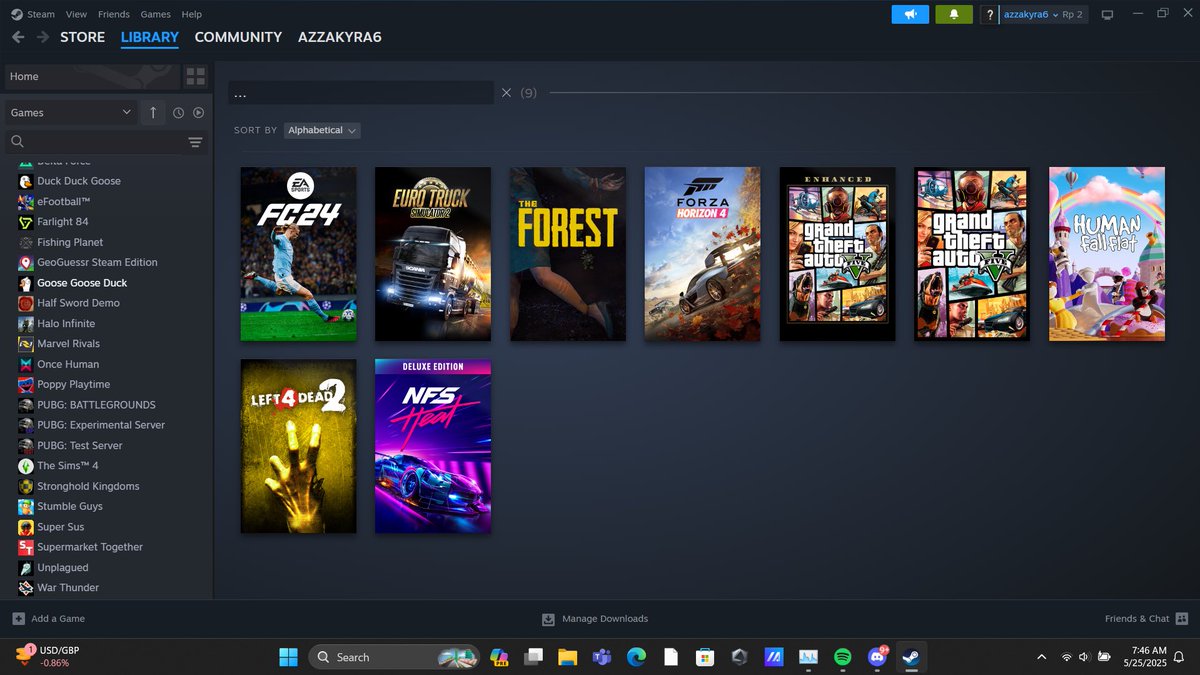 azzkyraa's tweet photo. barangkali ada yang minat akun steam 220k udah dapet game diatas
#jualakun #jualakunsteam #steam #games #jualbeli https://t.co/RFdiR7EVsD