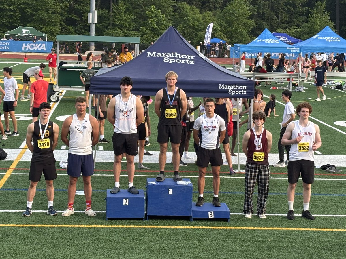 State Champion Alert!

Congratulations to Gable Gray for WINNING the <a href="/MIAA033/">MIAA</a> Meet of Champions with a throw of 207-6, breaking his own school record in the process!

<a href="/_LionsAthletics/">Chelmsford HS Athletics</a>