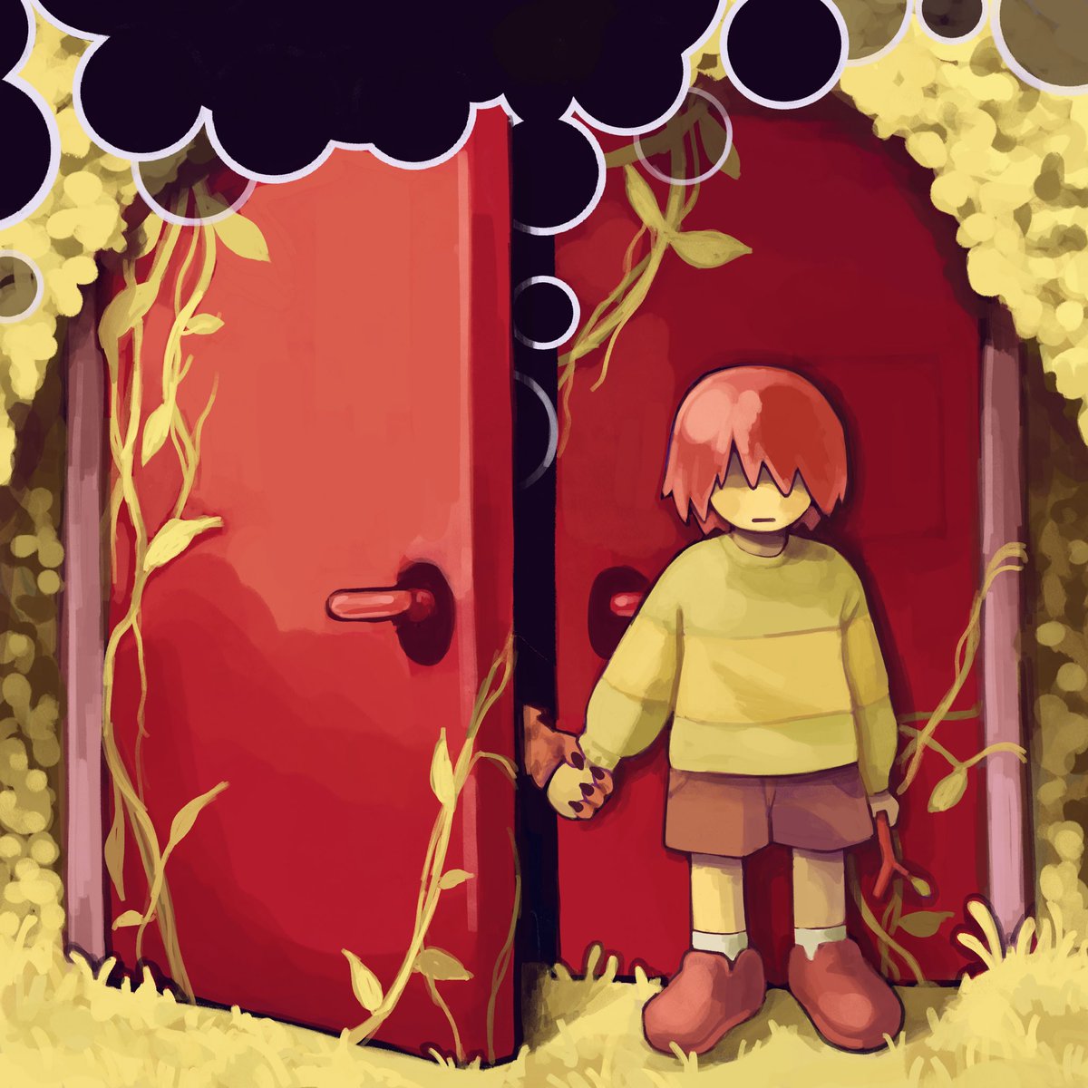 Im with you in the dark
#DELTARUNE #deltarunespoilers