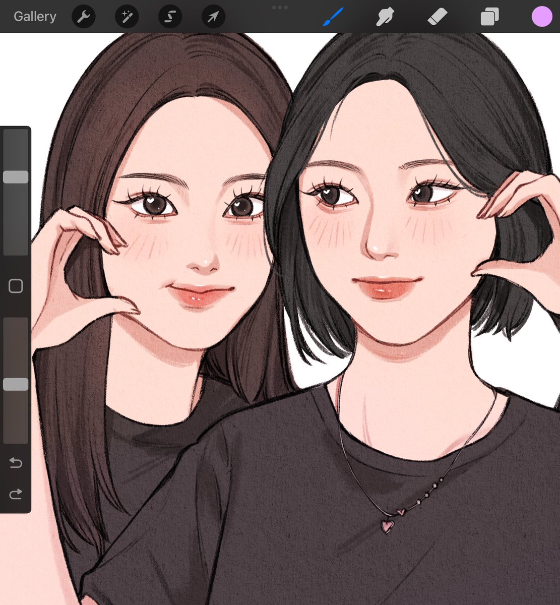 🫶🏻✨
#CARMEN #JIWOO 
#hearts2hearts