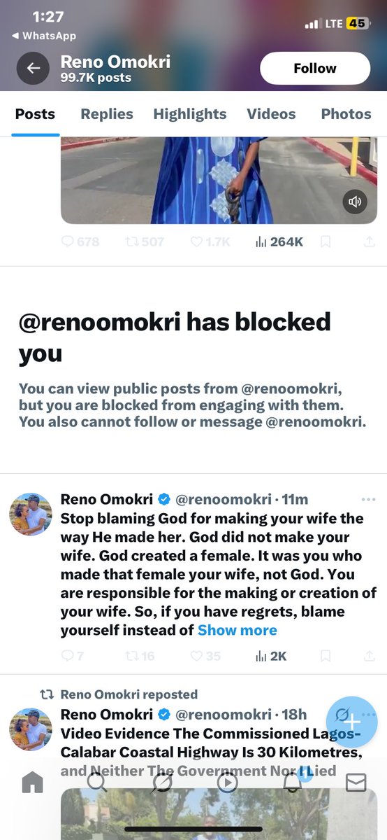 Nigpress's tweet photo. See how they block me some says i am working for @sowore  and some says i am working for @PeterObi 

.. soon @officialABAT will blocked me too I know he too @Speaker_Abbas ..   @renoomokri why blocking me? @B_ELRUFAI  you are  called  “jika hanta “ but why kayi blocking😂 https://t.co/epS5OGrcmQ