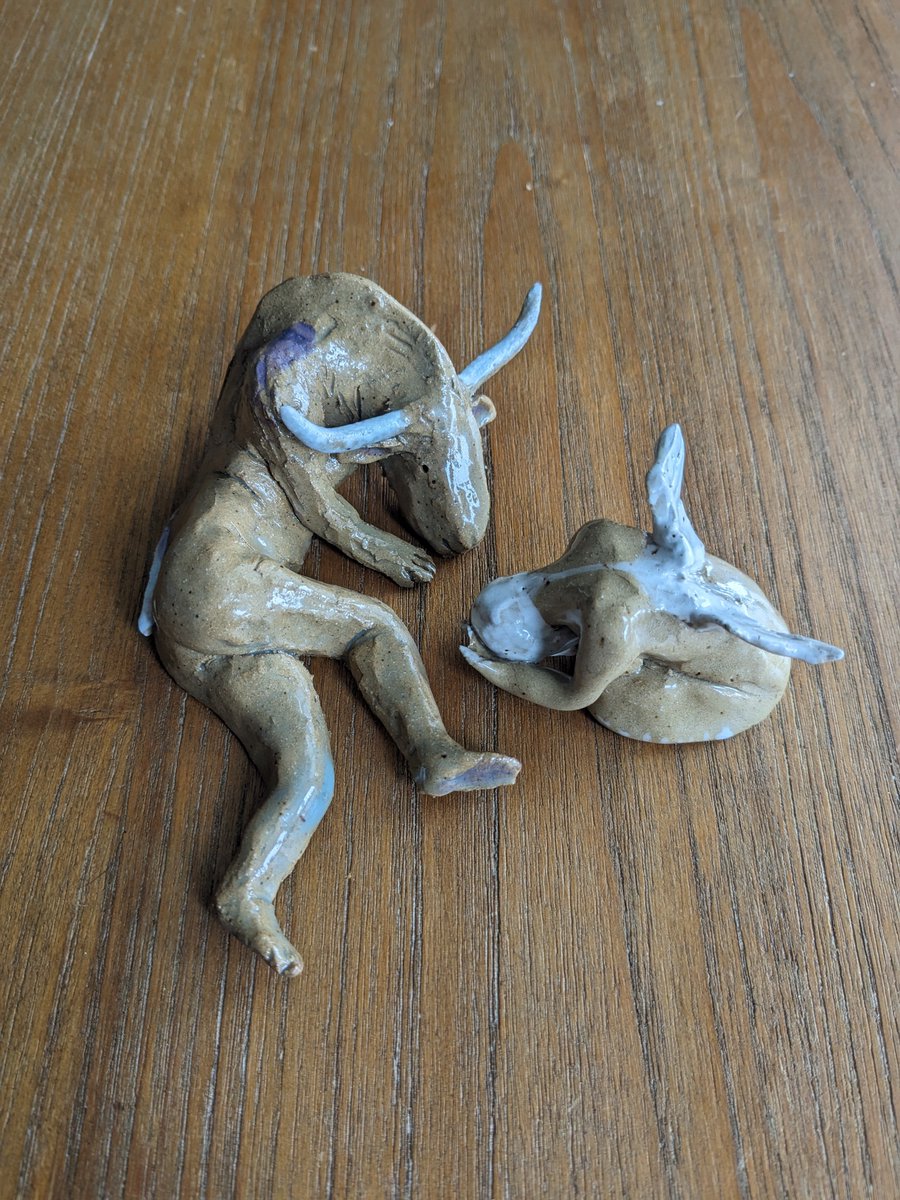Interstitials's tweet image. Dear one in connection to the minotaur