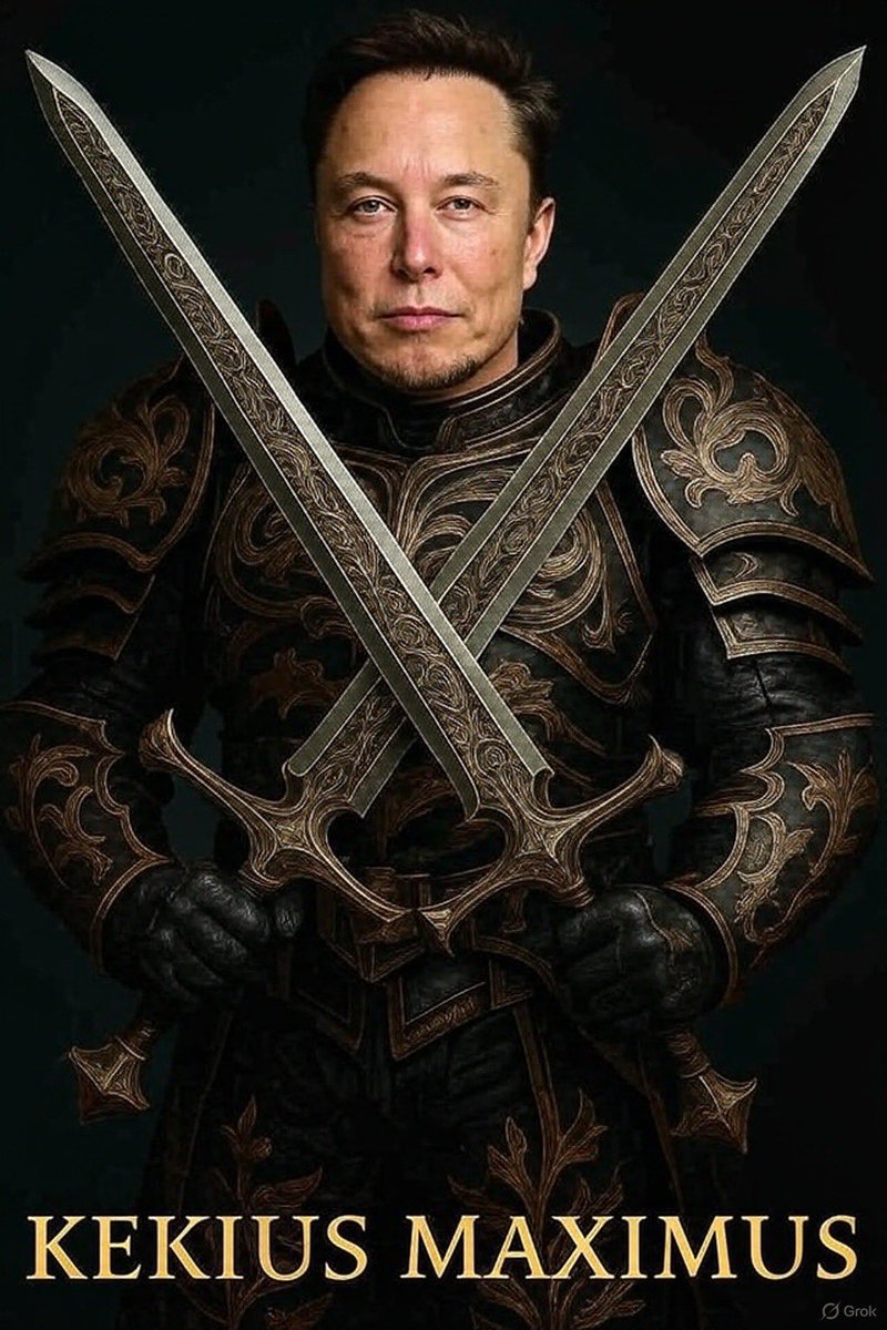 KekiusMaximsCto's tweet image. Life has tried to break me,
the wounds have not yet healed.
But I am not a victim,
never been and never will.
My heart was born a warrior,
each day I&apos;m fighting still.
I am everything the darkness could not kill.

@elonmusk  aka Kekius Maximus ⚔️