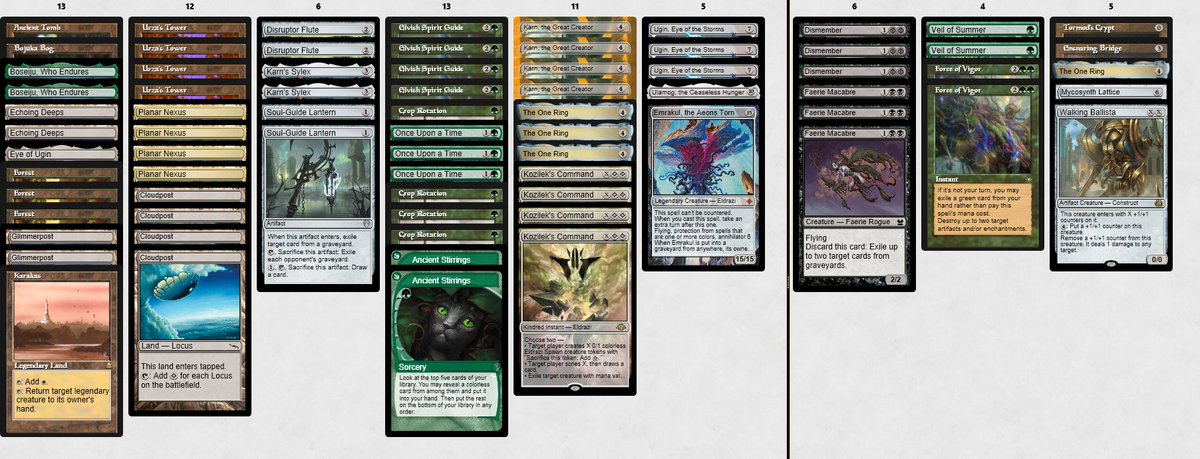 Fake_Futurism's tweet image. 6/0 into 7/2. 9th after breakers😅
Happy with the result, it confirms how I feel about the pack: if you achieve stability, it's better than everything else. Losses were entirely due to lack of stability (bad openers).
Any future decklist change should aim at improving this.