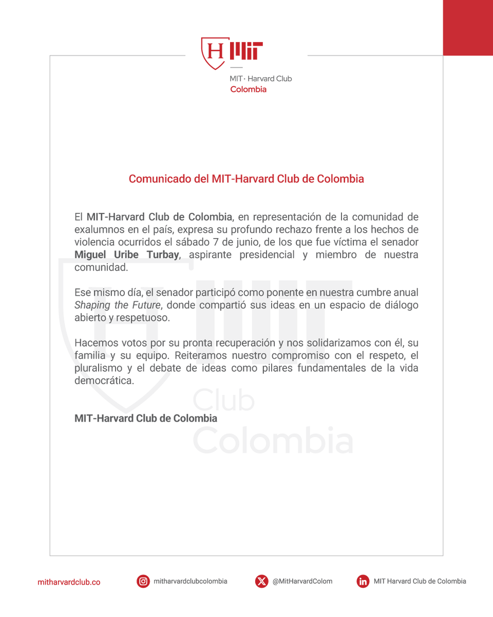 MIT Harvard Colombia tweet media