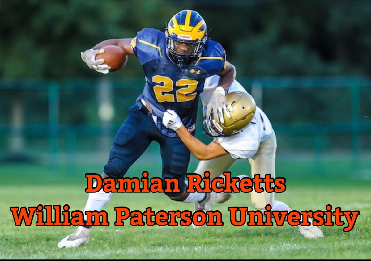 The Burlington County Football Club announces our 2025 graduates who have committed to continue playing football at the college level. #DamianRicketts #WilliamPattersonUniversity