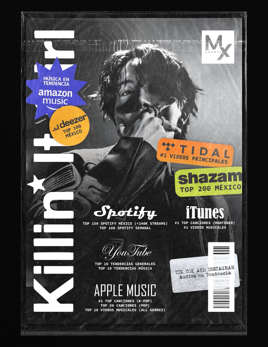 𝗞𝗶𝗹𝗹𝗶𝗻' 𝗜𝘁 𝗚𝗶𝗿𝗹 (𝗳𝗲𝗮𝘁. 𝗚𝗹𝗼𝗥𝗶𝗹𝗹𝗮) | Metas México 

ARMY-MX, compartimos contigo las metas para el nuevo sencillo de j-hope ¡llévalas a todas tus redes! 

🗓️ 12 de Junio, 10PM (CT) 🇲🇽

🔗jhope.lnk.to/KillinItGirl

#jhope #제이홉 #jhope_KillinItGirl