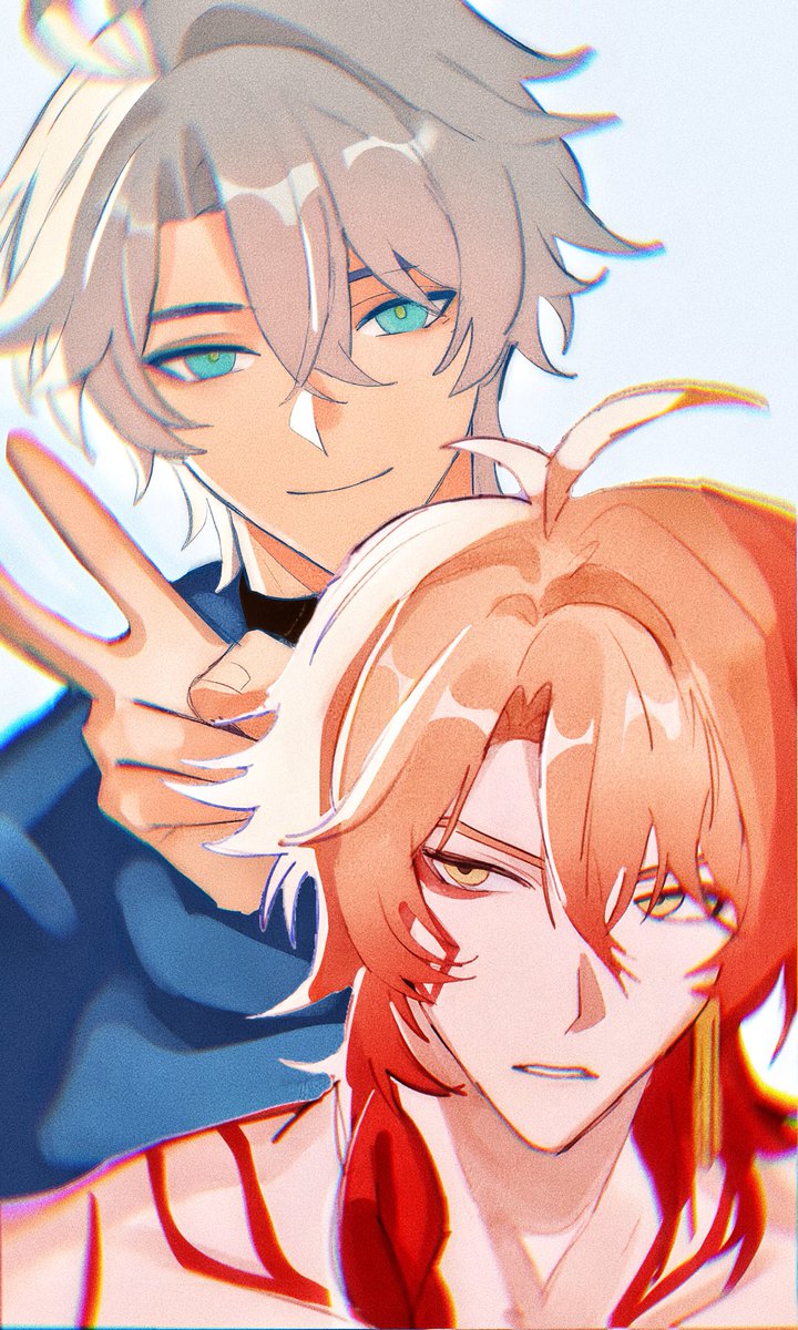 Smile for the camera, Mydeimos!

#Phainon #Mydei #Phaidei #HonkaiStarRail