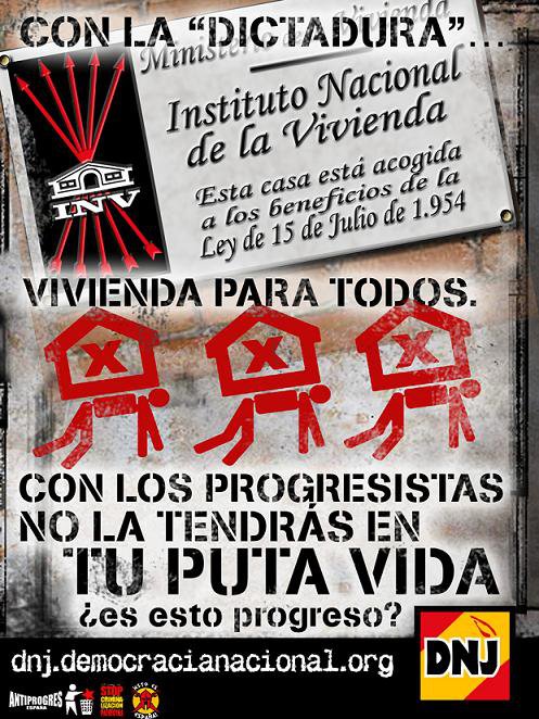 ¡El progreso de los que odian la dictadura!