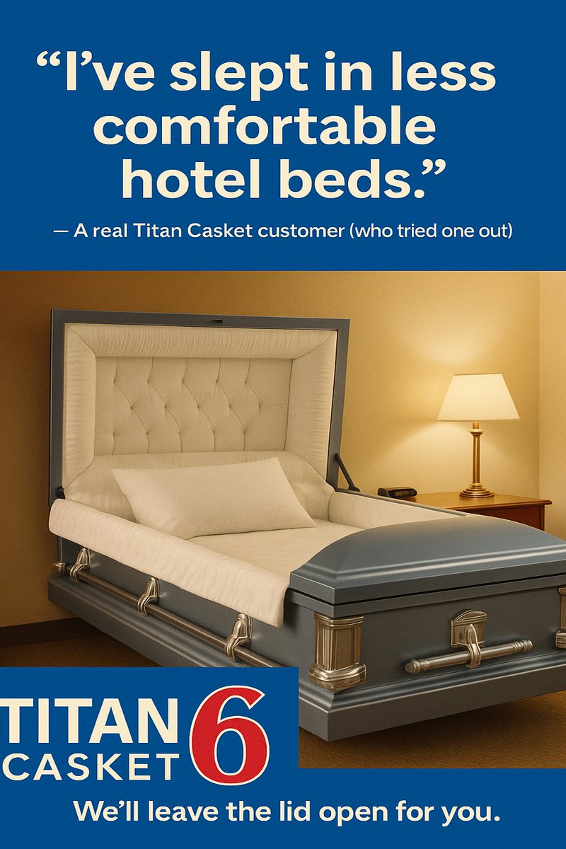 TitanCasket's tweet photo. You can check in any time you like, but you’ll never have to leave. #MotelCalifornia @motel6 https://t.co/SKNjgmaebN