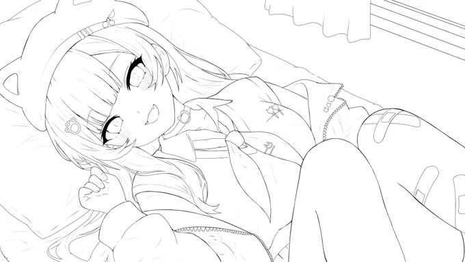 ねこたつかいてますっ🍒✨ 