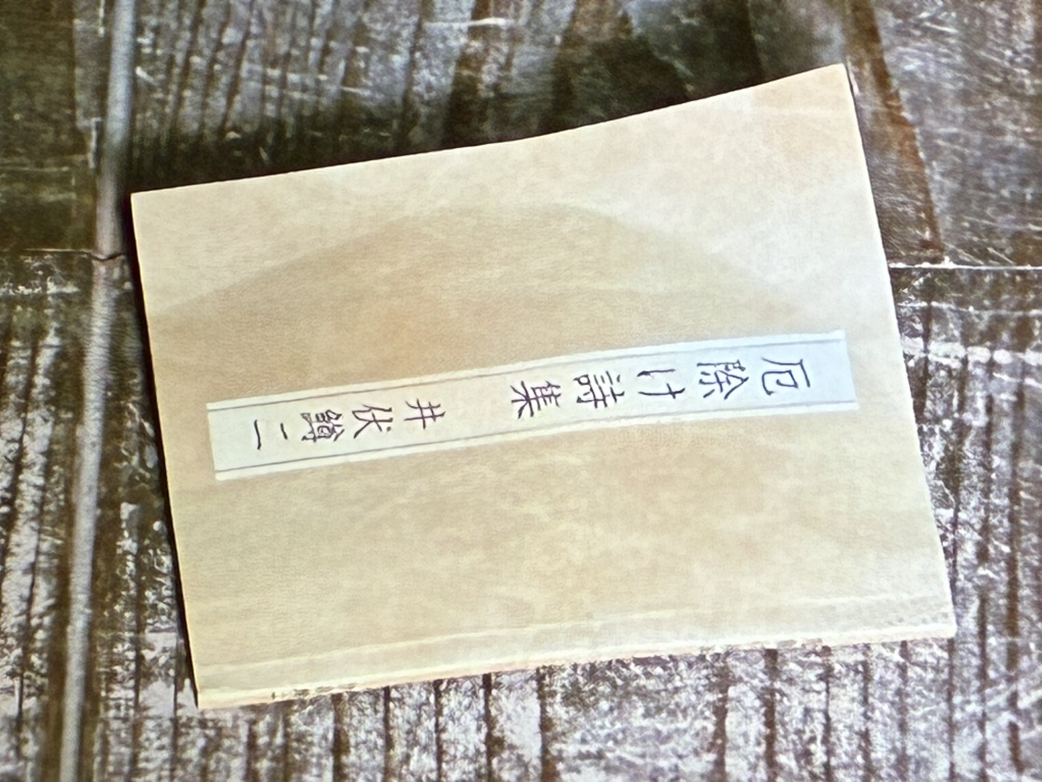 厄除け詩集 井伏鱒二 厄除け詩集 NHK朝ドラ あんぱん HC 筑摩 サイン 厄除け詩集』（井伏 鱒二）｜講談社