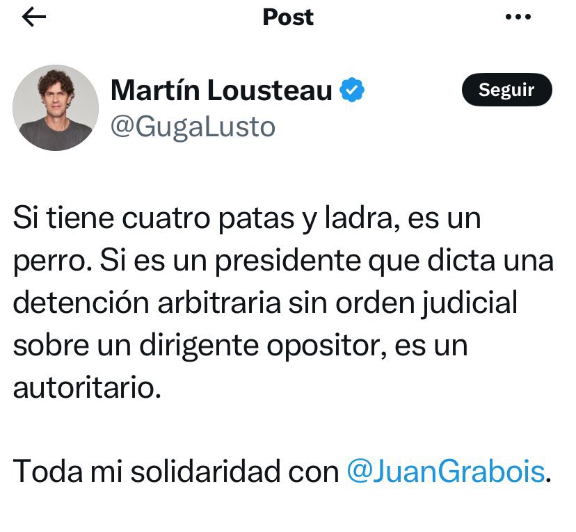 Los radicales van a ser siempre las putitas del peronismo.