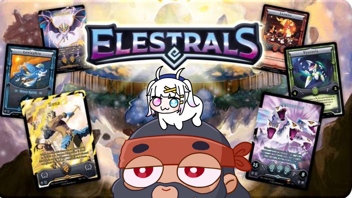 Tonight! 10:30 CST! We’ll be joined by the homie <a href="/santonsalieri/">San Salie // Duelist🦞📈YGO𝆺𝅥OPTCG𝆺𝅥Elestrals</a> for a box opening &amp; teaching me how to play. Big shoutout to <a href="/Elestrals/">Elestrals</a> for being kind enough to send a box my way!
