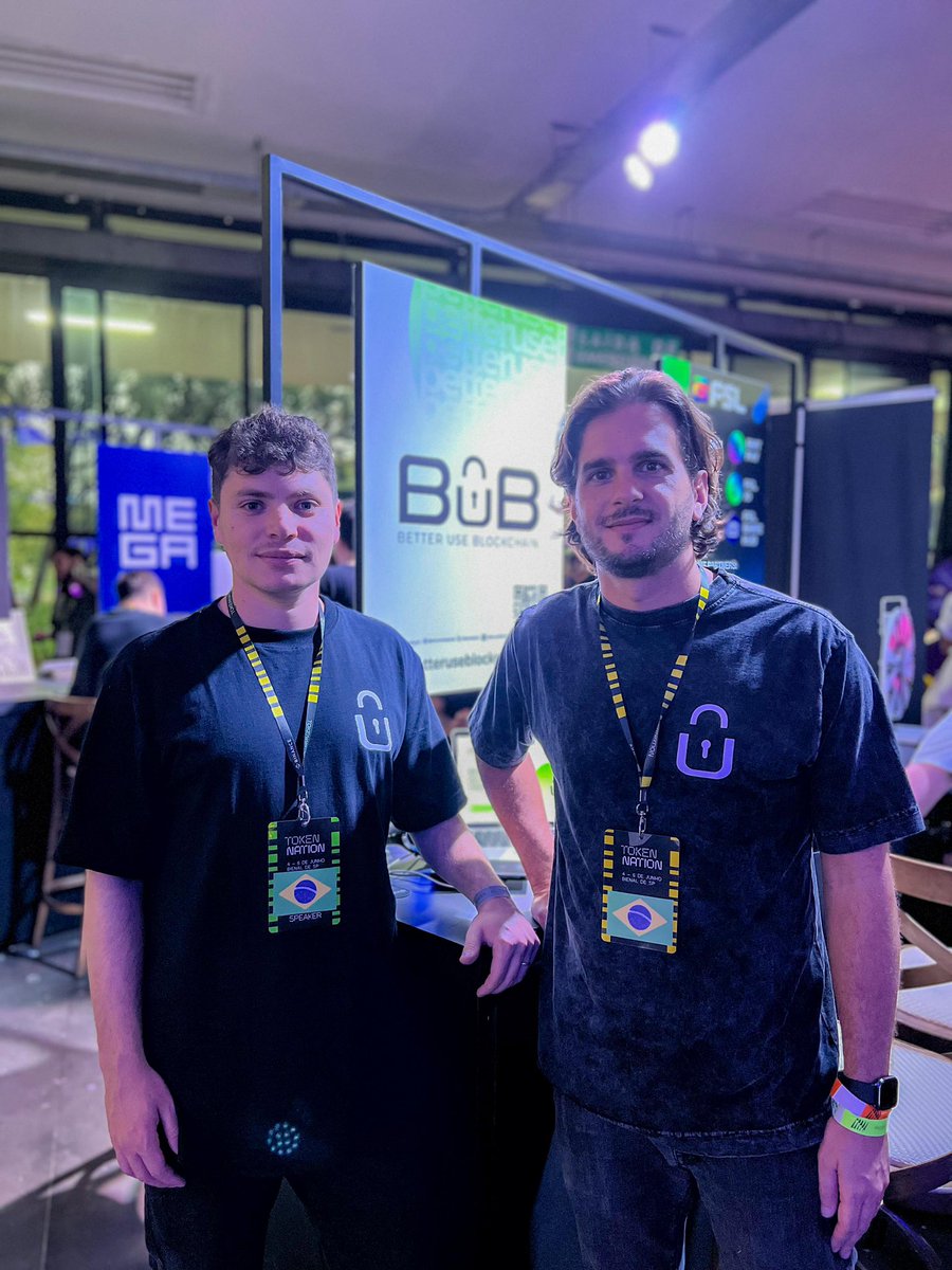 Better Use Blockchain (@betteruseblock) on Twitter photo Foi especial estar na <a href="/tokennation_io/">TokenNation</a> em SP! 🚀
Encontramos pessoalmente várias pessoas com quem já nos conectamos online.
Nas fotos, alguns dos encontros que marcaram o evento — e somos gratos a todos que passaram pelo nosso stand.
A Better Use Blockchain está crescendo com a Foi especial estar na <a href="/tokennation_io/">TokenNation</a> em SP! 🚀
Encontramos pessoalmente várias pessoas com quem já nos conectamos online.
Nas fotos, alguns dos encontros que marcaram o evento — e somos gratos a todos que passaram pelo nosso stand.
A Better Use Blockchain está crescendo com a