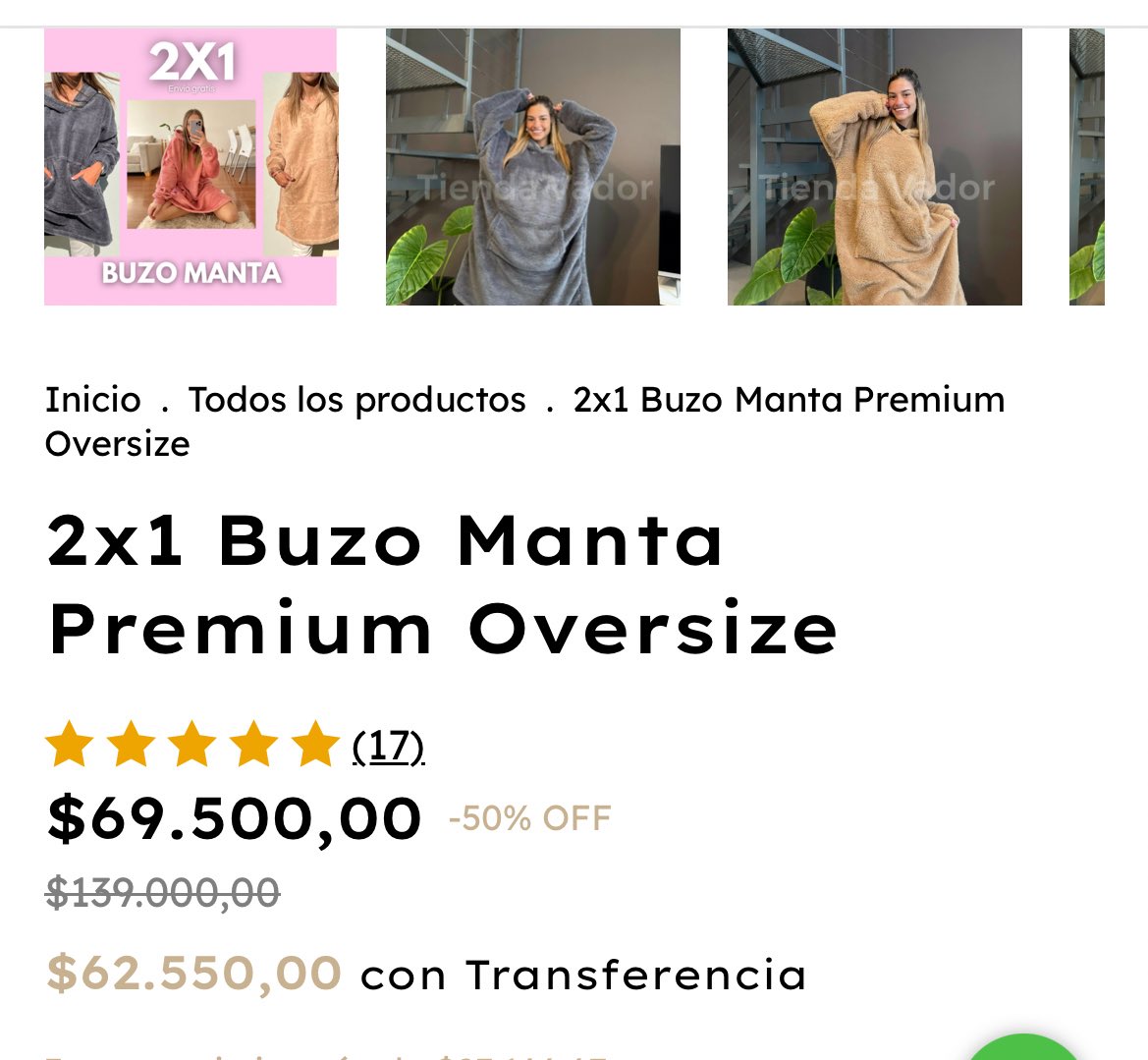 Buzo similar ( hasta la cadera):  16mil $ Chilenos ✌️✌️
Acá Es CARÍSIMO hasta como oferta 2x1. Lo q nos cagan es INCREÍBLE