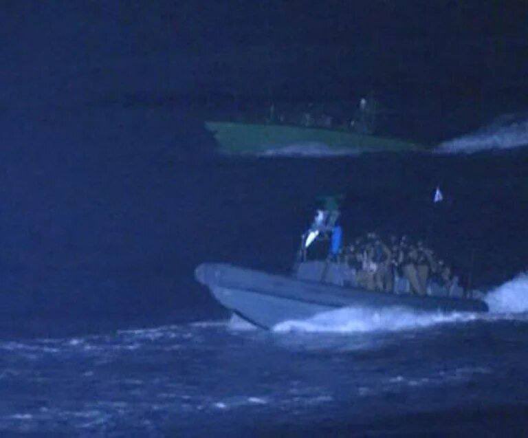 On May 31, 2010, the world witnessed the brutal Israeli crime against peaceful activists, 

in which 6 civilian ships of the Gaza Freedom Flotilla were violently raided by Israeli forces in international waters of the eastern Mediterranean.

Israeli special forces killed 10