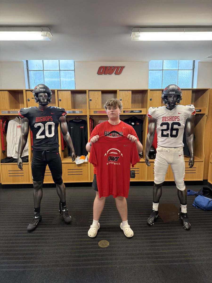 Anderson Storts (@andystorts) on Twitter photo Had a great camp & visit today at <a href="/OWUBishopFB/">Ohio Wesleyan Football</a>, thanks coach <a href="/CoachTomWatts/">Tom Watts</a> and <a href="/Coach_Sheirer/">Ethan Sheirer</a> for the invite! Had a great camp & visit today at <a href="/OWUBishopFB/">Ohio Wesleyan Football</a>, thanks coach <a href="/CoachTomWatts/">Tom Watts</a> and <a href="/Coach_Sheirer/">Ethan Sheirer</a> for the invite!