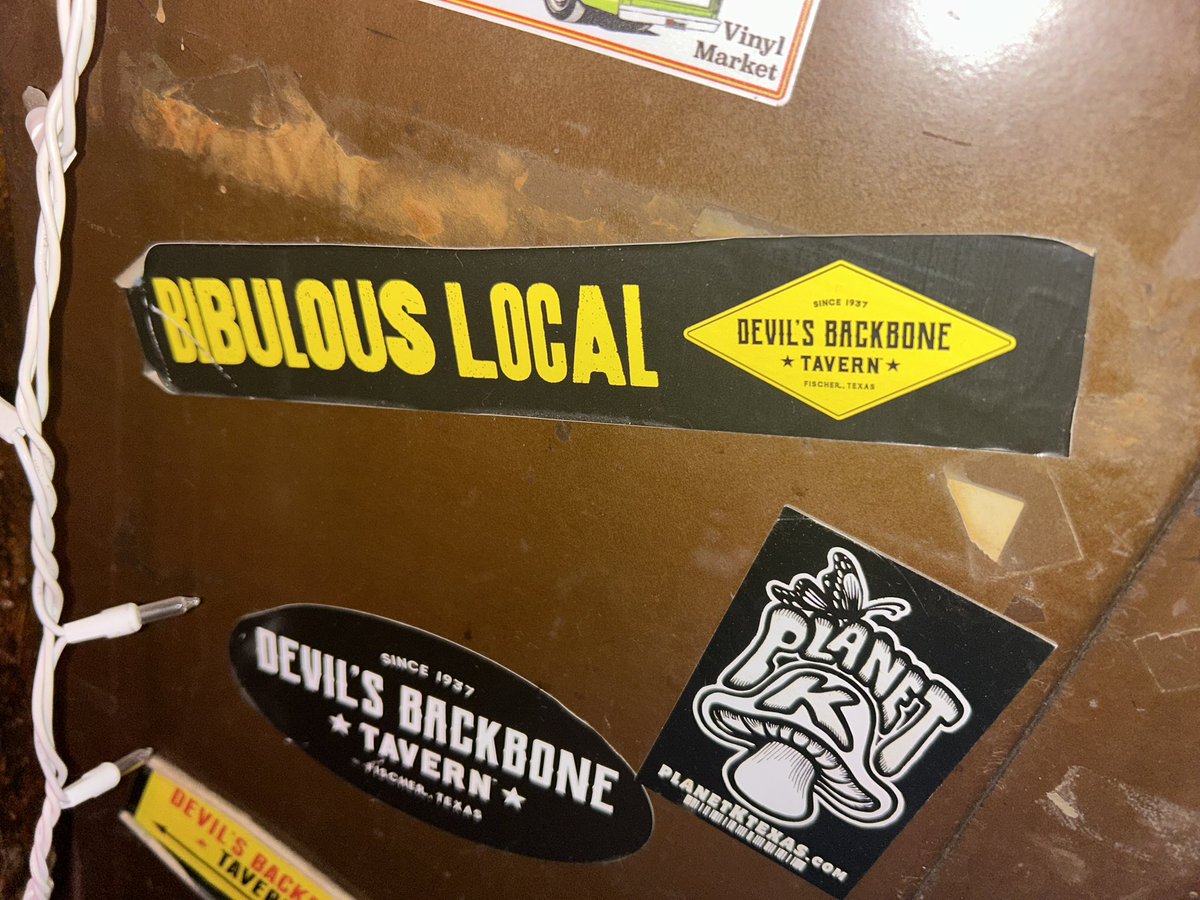 crash4895's tweet photo. Unofficial Team Safe House: Devilโs Backbone Tavern.
Since 1937, itโs welcomed rogues, ruffians, Rangers & Ravens.
Where Bibulous Locals was born.
๐ต โDive Barโ by former SEAL Pete Scobell? Dead on.
#TaskForceRaven #DiveBarAnthems #TexasLore https://t.co/BJVn6h7v73
