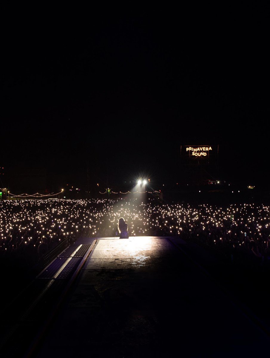 Sabrina Carpenter performing at Primavera Sound in Barcelona, Spain